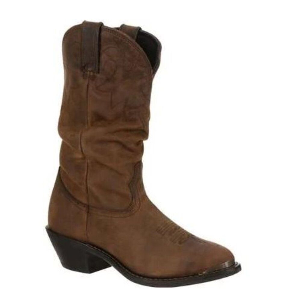Durango - Women's 11” Slouch Boot Tan - Size 7.5 B (M)
